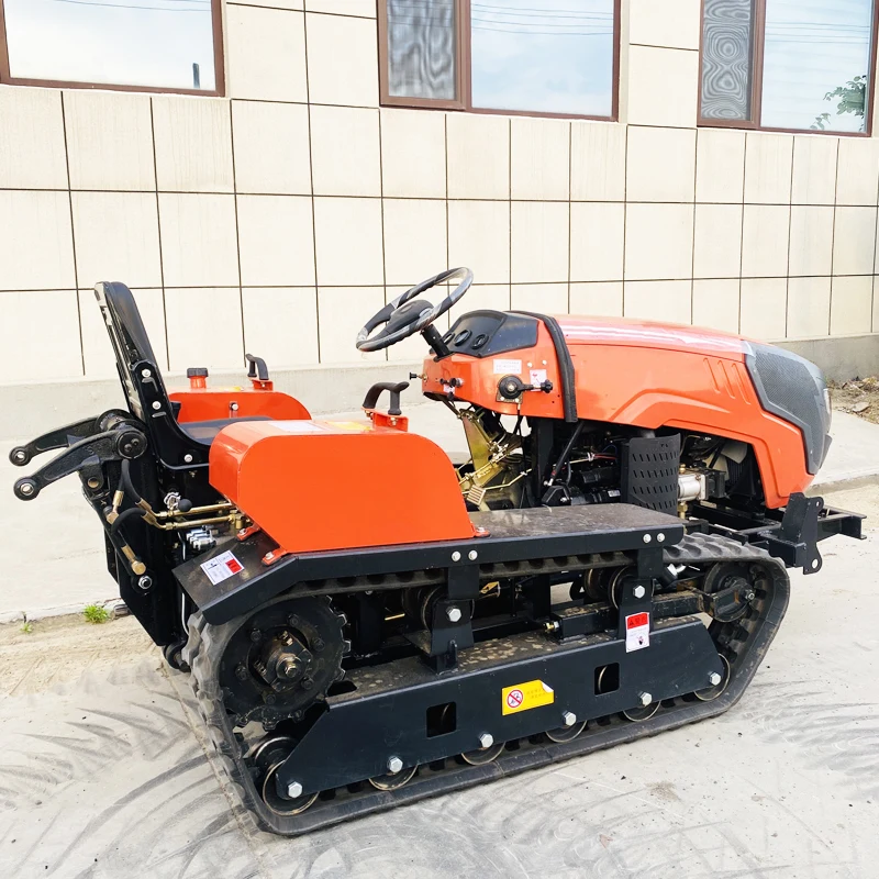 

Customized 60 HP Cultivator Exclusive for Foreign Trade, Crawler Tractor, Crawler Rotary Tiller