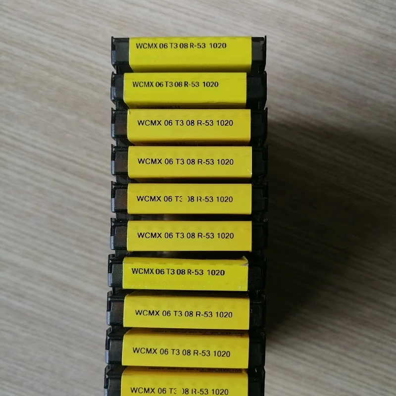 

Hard alloy cutting blades WCMX06T308R-53 1020