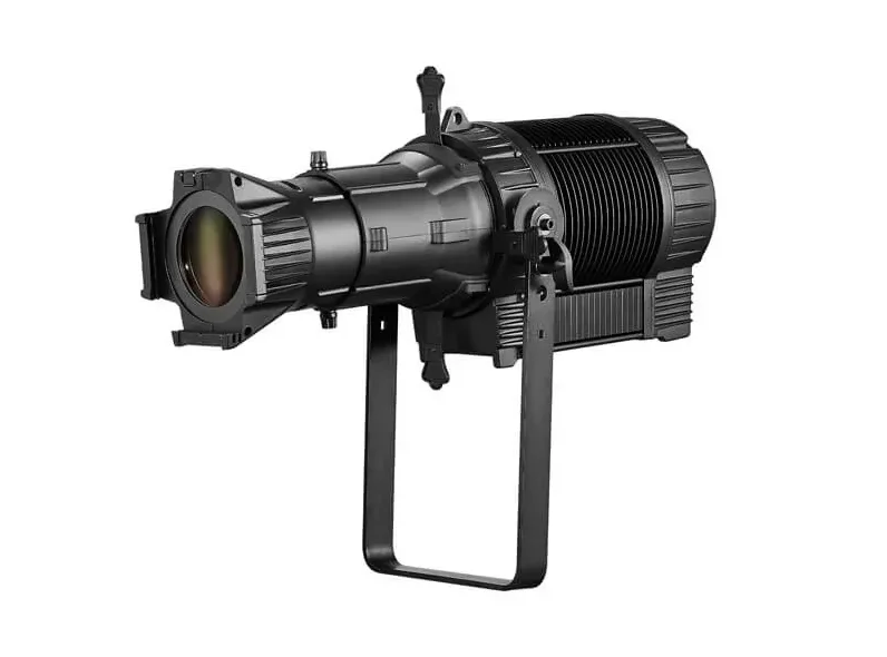 Outdoor IP65 300W LED Ellipsoidal Spotlights for Theatres 200W RGBW 4-in-1 for Hotels E27 Bulb Base Controlled Via DMX512