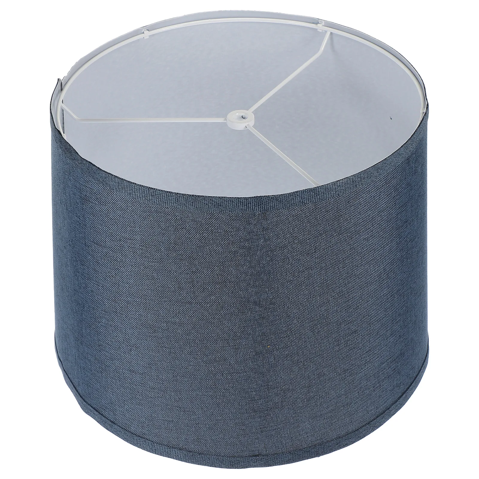 

Round Linen Lamp Shade Replacement Rustic Hanging Light Cover For Bedroom Living Room Decorative Fabric Lampshade Lightweight