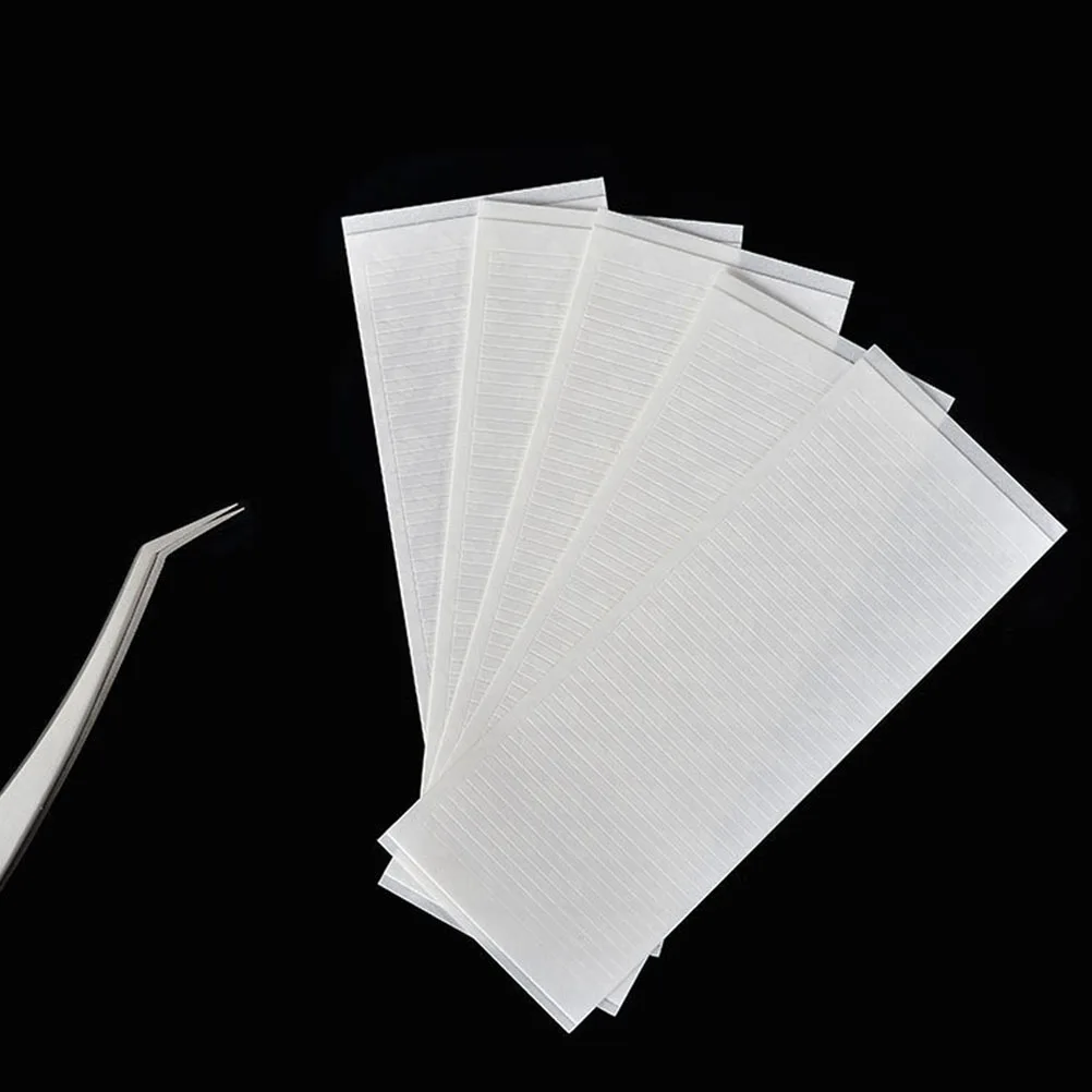 

10 Sheet Eyelash Glue St Holder White Eyelash Glue Strips Extension Strip Grafting Adhesive Safe Healthy Lash Tool