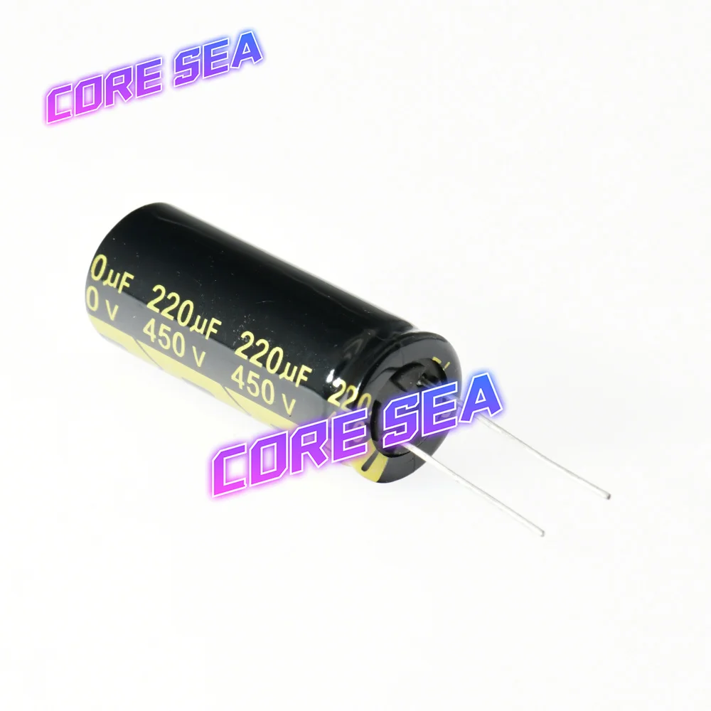 450V220UF high-frequency low resistance lead long leg electrolytic capacitor 220uf 450V can replace 400V 18X45