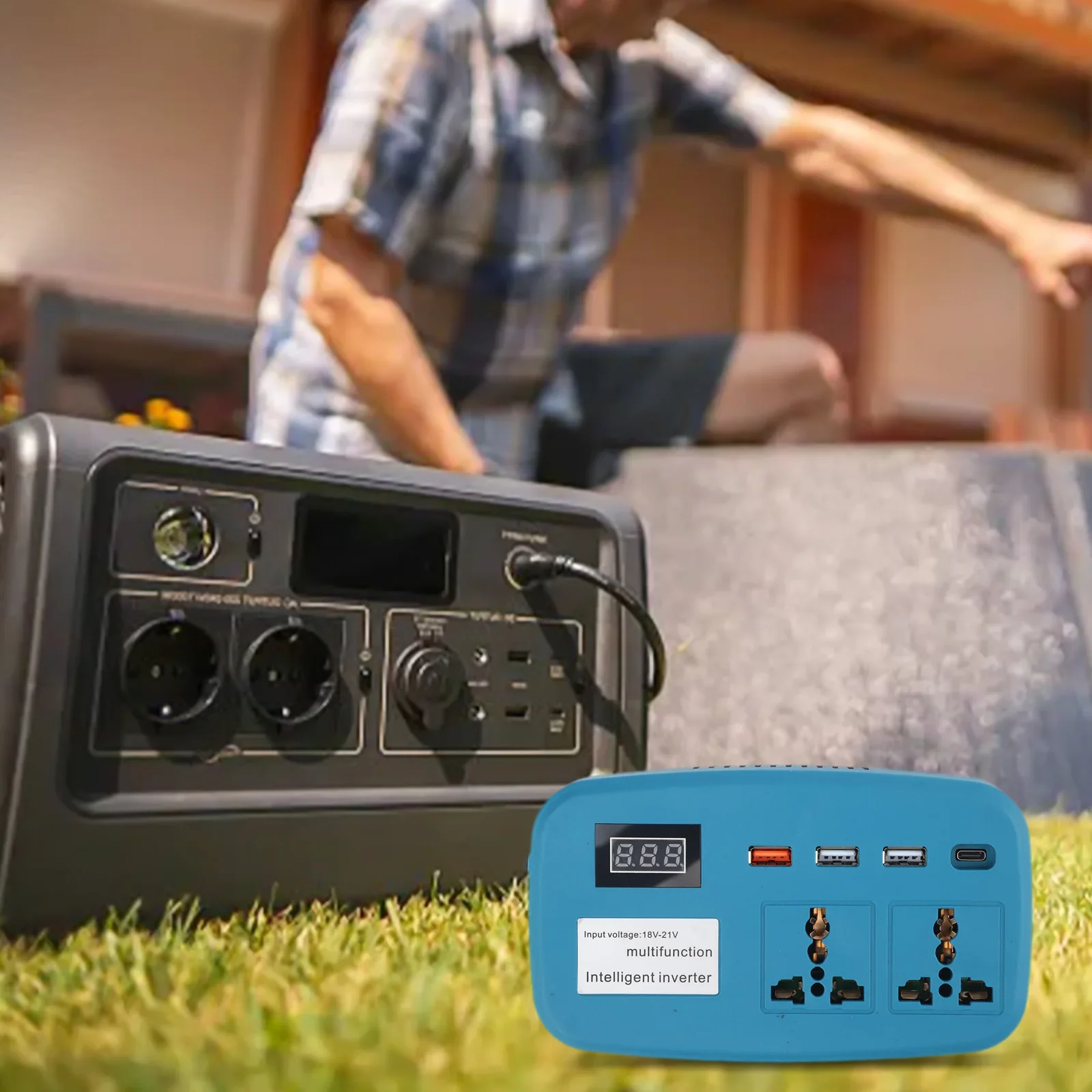 

Camping Adventures Portable Power Solution Variety Of Colors Available Battery Converter Lightweight And Portable