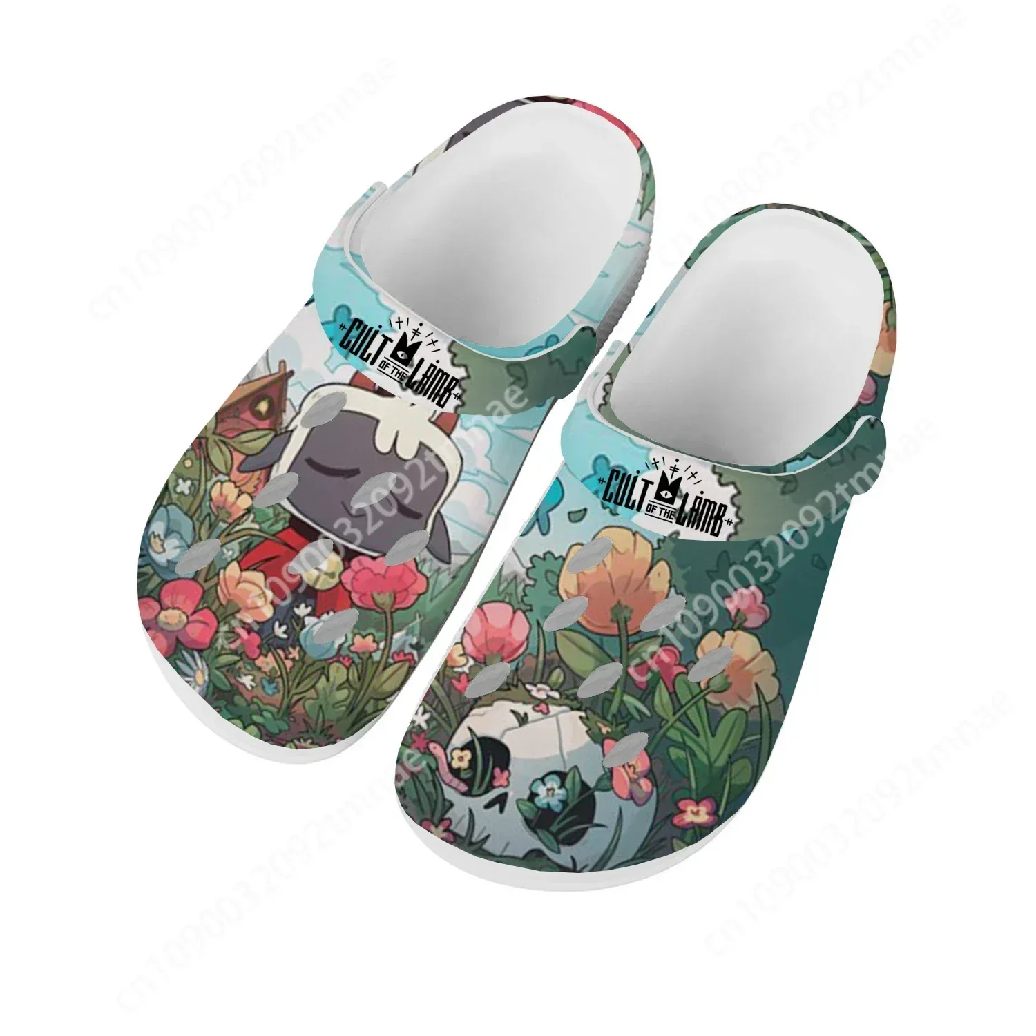 C-Cult Of The Home Clogs Cartoon Game Men Women Teenager Custom Fashion Built Water Shoes Garden Beach Hole Slippers Sandals