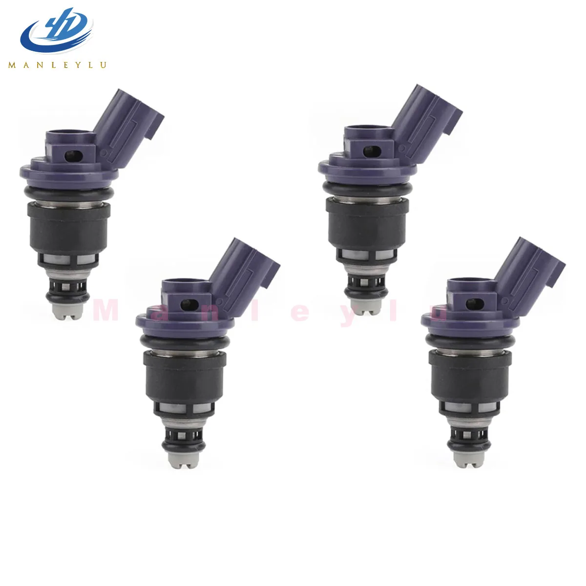 4 unids/lote boquilla de inyector para Nissan 240SX Silvia KA24DE SR20DET Nissan 300ZX 3.0L Infiniti Q45 4,5 16600-67U00 16600-67U10