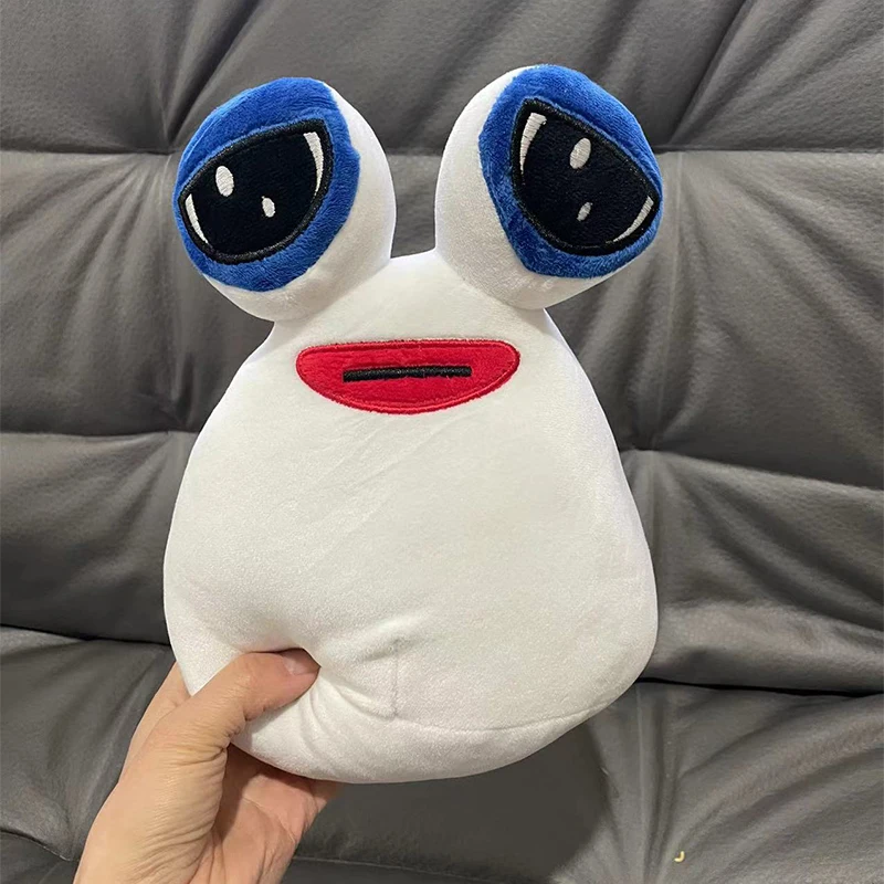 New My Pet Alien Pou Plush Toy Kawaii Big Eyes Soft Stuffed Game Role Alien Pou Plush Doll Gifts Toy for Kids