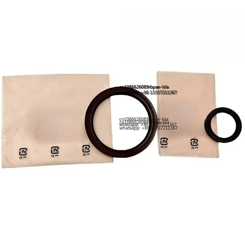 High quality New For 2pcs 91212-PR3-003 91214-PLE-003 Oil Pump Front Rear Main Crank Shaft Seal for  B D Series CRV