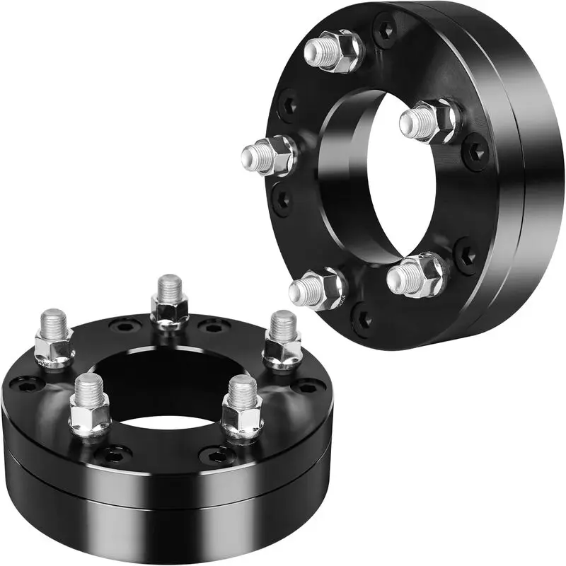 

2PCS 6x5.5 to 5x4.5 Lug Centric Wheel Adapters Fit with Silverado 1500,Tahoe,Yukon,108mm Hub Bore with M14x1.5 Studs