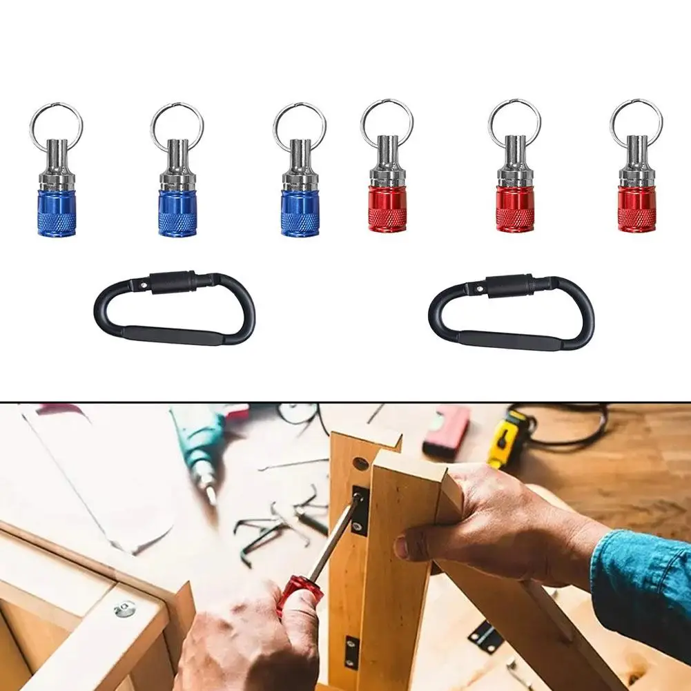 Non Slip Drill Bit Holder Tools SDS Tool Accessory 43*17mm 1.69*0.67in Keychain Bit Holder Effortless Use Design