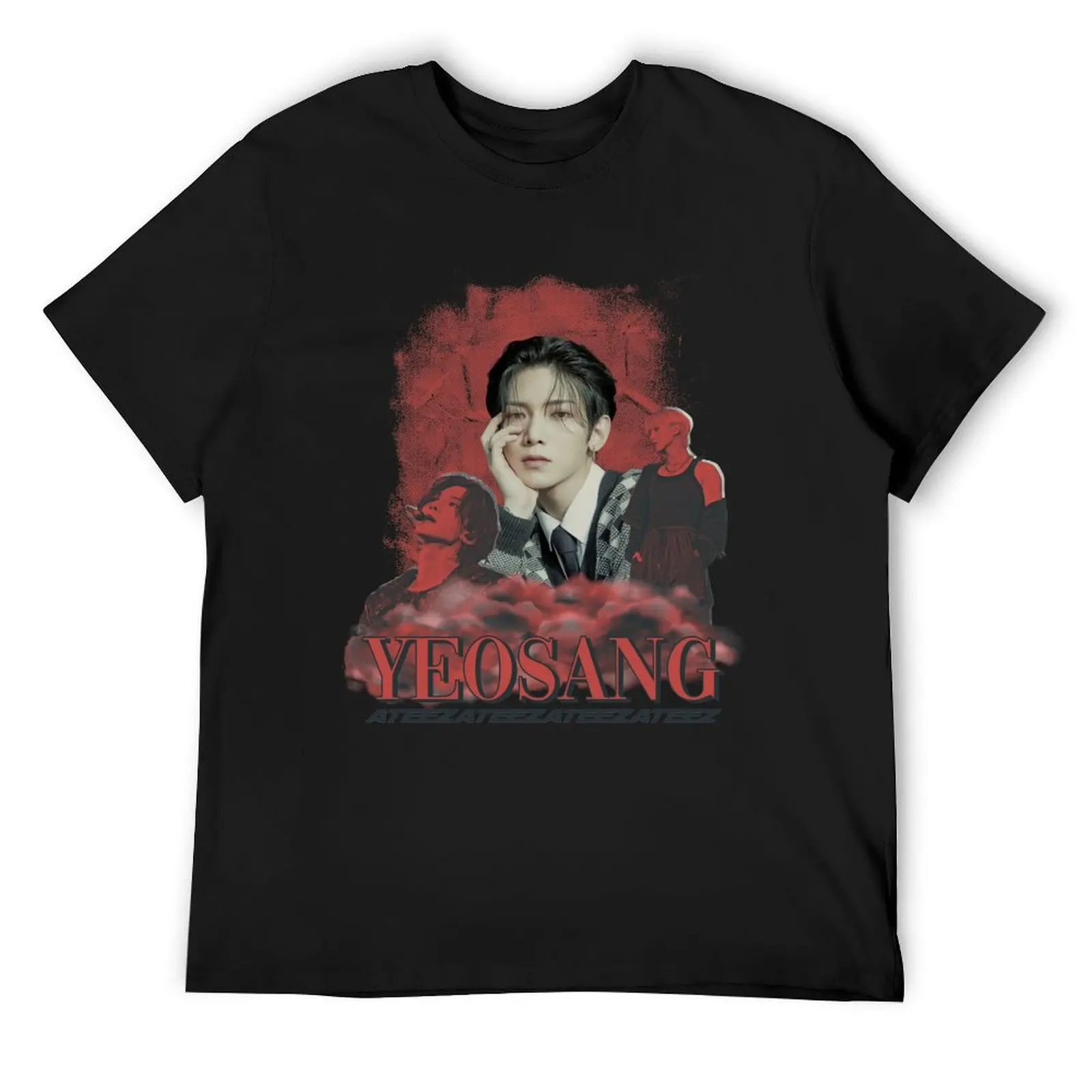 

icy vintage yeosang T-Shirt vintage anime shirt anime stuff plus sizes hippie clothes plain t shirts men