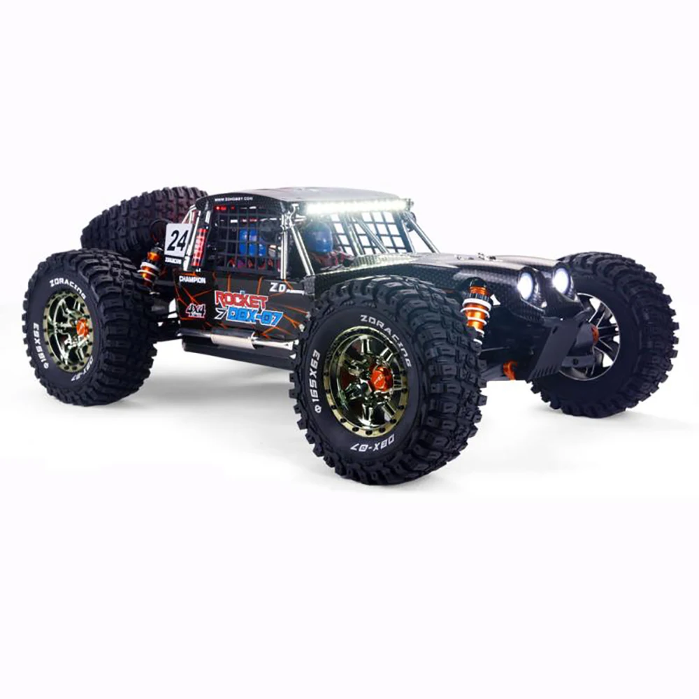 

NEW ZD RACING DBX-07 Car 1/7 80km/h Power Desert Truck 4WD Off-road RC Buggy Car 6S Brushless RC Remote Control Car Vehicle RTR