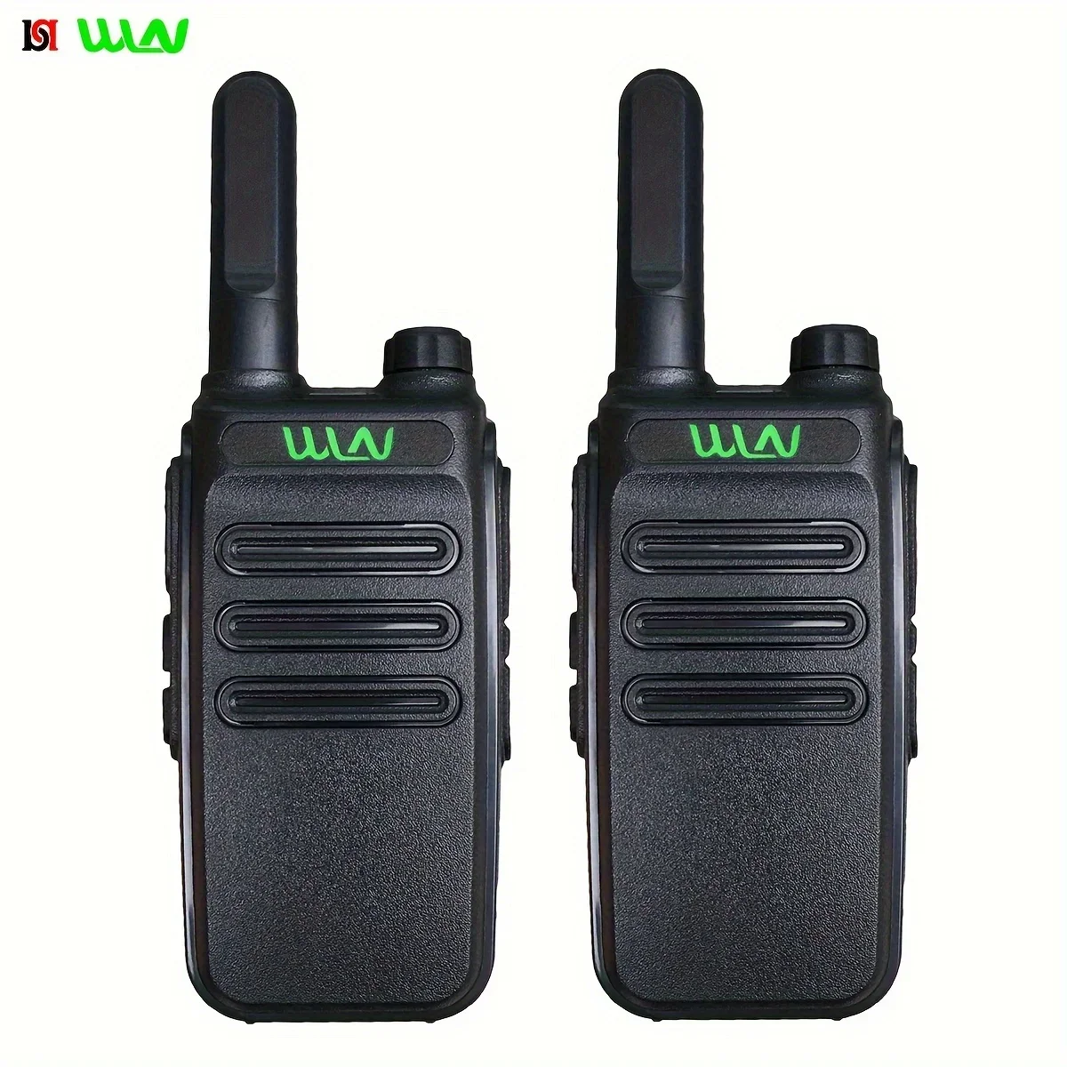 Mini Walkie Talkie KD-C30, Intercomunicador de carregamento USB, Material ABS, Comunicação de longa distância, 2W, Pequeno, 2Pcs