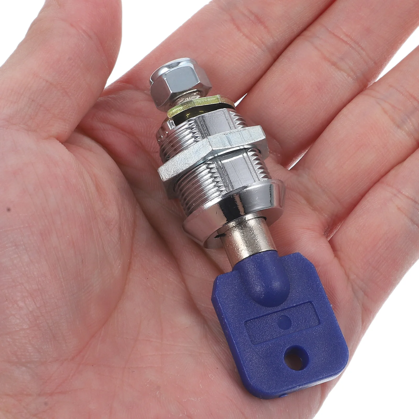 

2pcs 17Mm Tubular Cam For Arcade Machine Cabinet Drawer Tool Box Heavy Duty Miniature Push Lock Set Atom Lock Laminated Steel