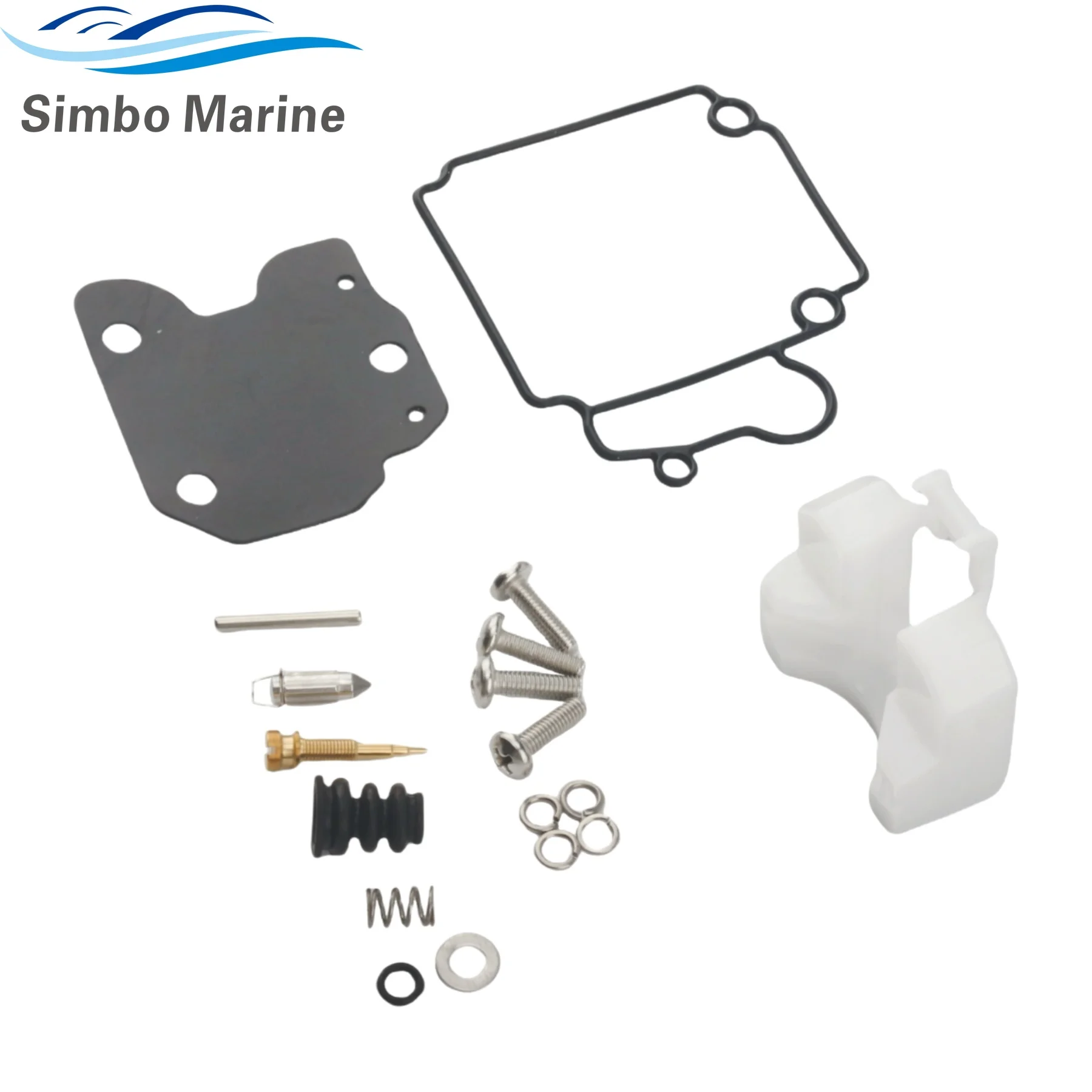 6BL-W0093-00 Carburetor Carbs Rebuild Kit for Yamaha 4 Stroke 25HP F25 T 25 Boat Outboard Engine Replaces 6BL-W0093-00-00