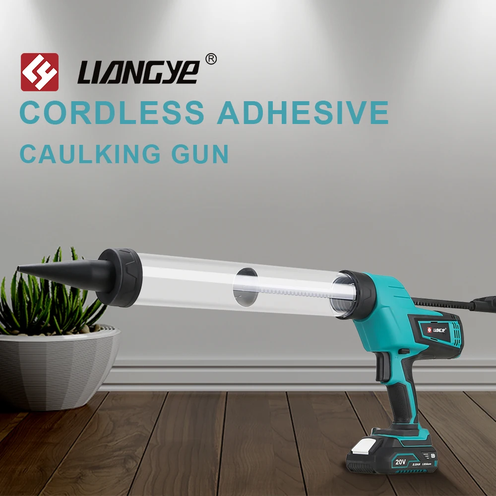 Wireless 20V Cordless Fireproofing Caulking Gun Rechargeable Battery For LGG777-1B Model 2-Year Warranty Silicone