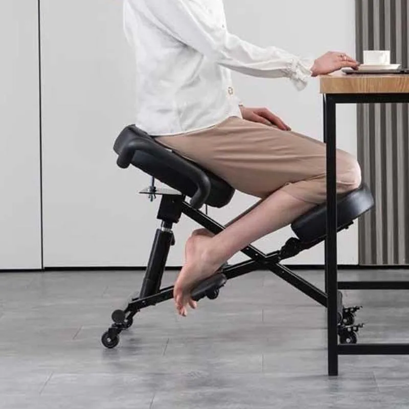 

Стул на коленях Корректирующая поза сидения для взрослых Инженерный стул для верховой езды Стул для учебы и письма с защитой от горбатости