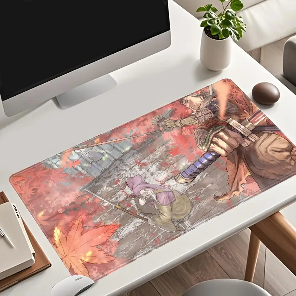 

Sekiro Shadows Die Twice Mouse Pad Gaming Mousepad Abstract Large 900x400x5mm MouseMat Gamer XXL Mause Carpet PC Desk