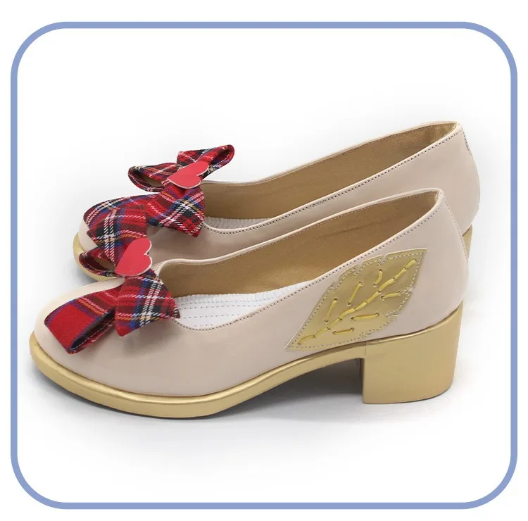 Gioco Pretty Derby Yamanin Zephyr Scarpe Cosplay Scarpe in pelle PU Accessori Anime Puntelli Stivali di Halloween Realizzati su misura