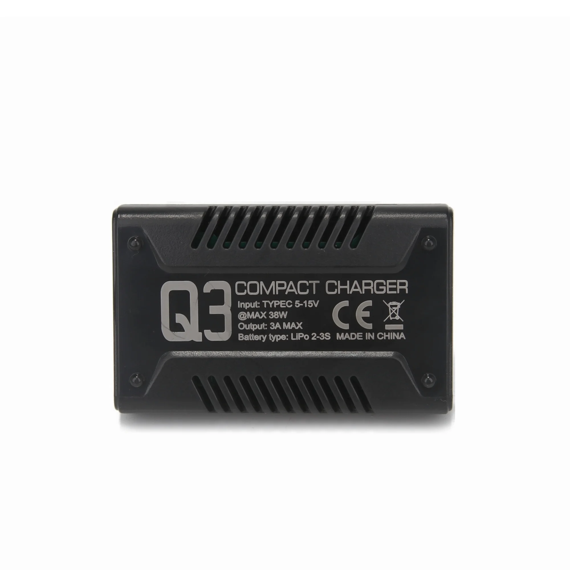 Q3 30W Mini Boost Balanced Charger Box 2.5A High-Speed Charging 2S-3S Lithium Heat Dissipation for RC Discharger Type-C Part