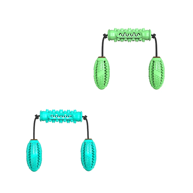 

Puppy Outdoor Training Toy Ball Multifunctional Dog Chew Toys Puppy Chew Ball Grinding Toothbrush Clean Mouth