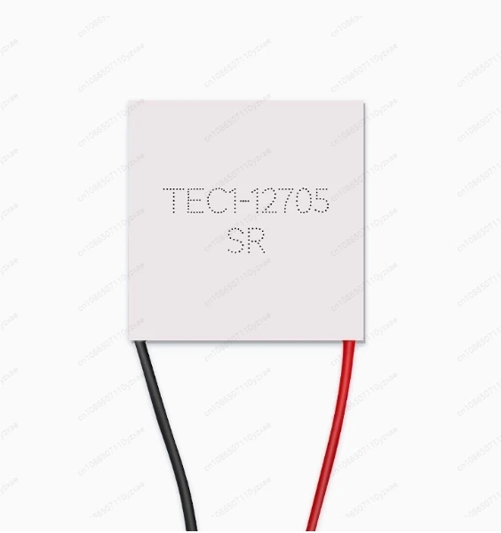 Enfriador TEC1-12705 de alta potencia de 12 V, hoja de refrigeración semiconductora de 50x50 mm, bomba de calor rápida de 5 A para sistema de enfriamiento industrial