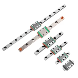 LML9B Miniature Linear Rail  Rail 9mm Width Slide Block Linear  Rail Linear Rail Carriage Linear Motion Rail