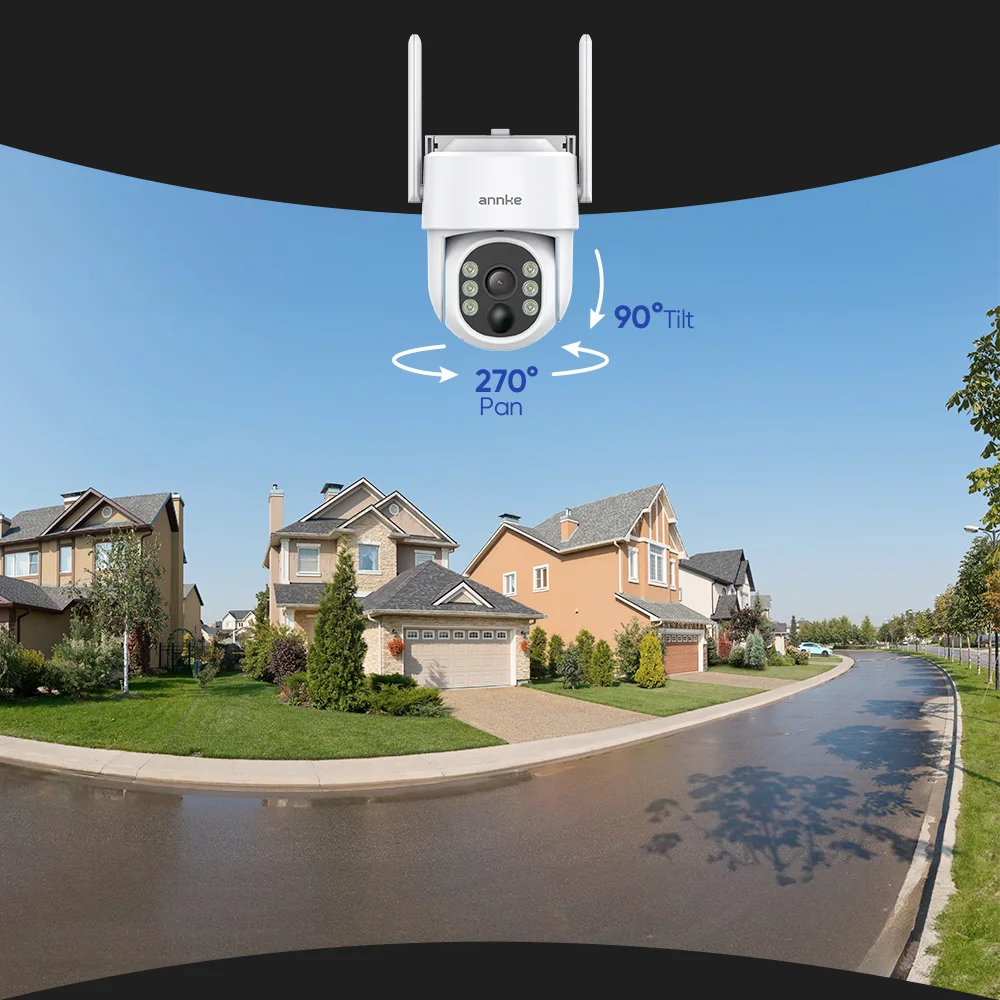 ANNKE 4MP CCTV نظام الأمن 4Ch اللاسلكية NVR 7 "رصد كشف الحركة 2 قطعة كاميرات فائقة الدقة اتجاهين الصوت الأشعة تحت الحمراء للرؤية الليلية