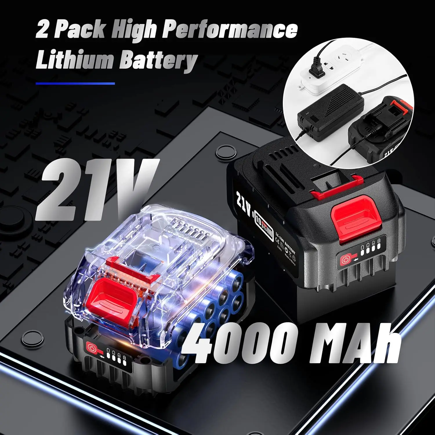 Taskstar 12000PSI أنابيب ضغط الشحوم الكهربائية ث/متغير السرعة الكهربائية الشحوم بندقية سيارة زيت تشحيم صيانة أدوات كهربائية