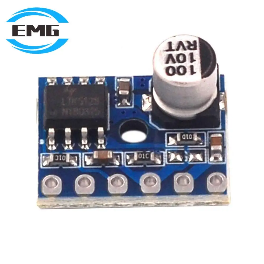 5128 Digital Amplifier Board Module Mono 5W Class D Audio Power Amplifier DC2.5-5.5V Low Distortion Low Noise for USB Speakers