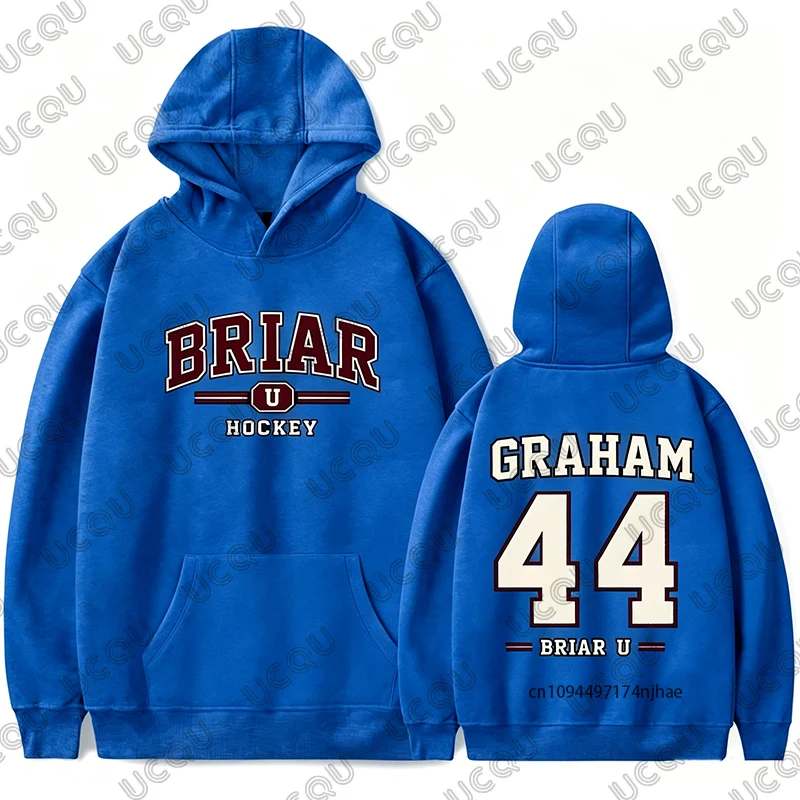2026 Off Campus Briar University Graham 44 Baumwoll-Hoodies für Männer und Frauen, langärmelige Pullover, lässige Sportbekleidung, übergroße Oberteile – Detail 9