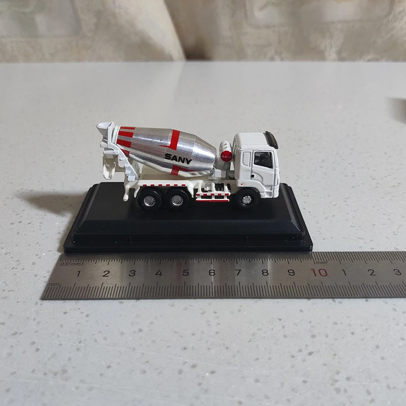 Diecast 1:87 SANY betoniera betoniera lega ingegneria macchinari MINI camion modello giocattolo regalo ragazzi giocattoli