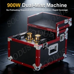 DJ 디스코 웨딩 나이트 바 파티용 스테이지 싱글 더블 안개 기계, 안개 안개 안개 스프레이 기계, DMX512 제어, 600W, 900W