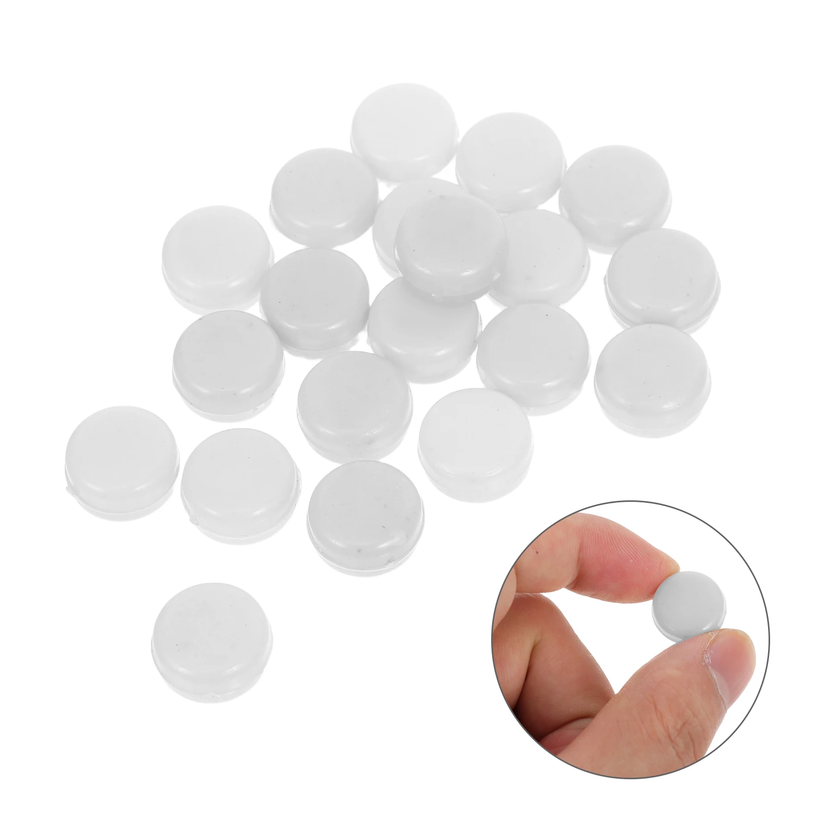 20pcs Rattle Box Inserts 1.5Cm Plastic Squeaker Noise Maker For Crochet Baby Kids Diy Craft Projects Animal Accessories Rattle