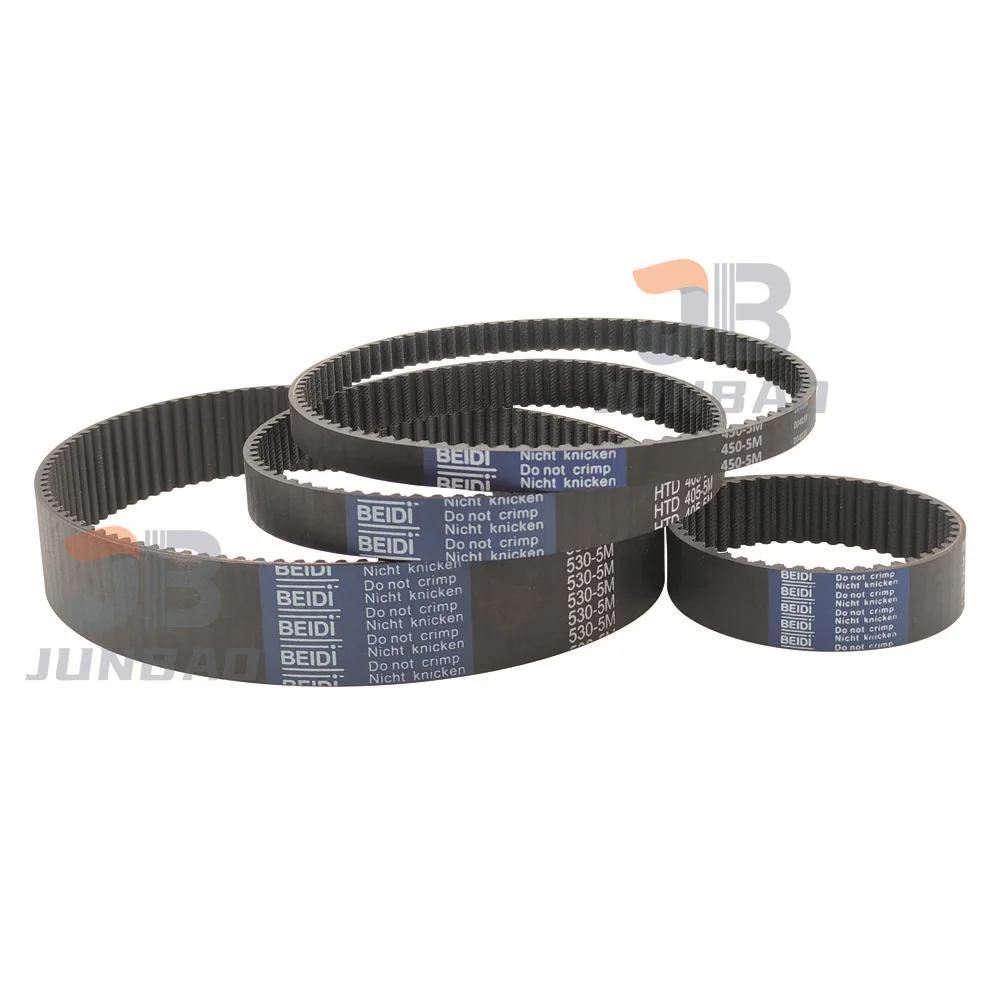 HTD 5M Rubber synchronous Timing Belt perimeter 110 - 275 MM 110-5M 120-5M 150-5M 170-5M 175-5M 180-5M 185-5M 195-5M To 275-5M