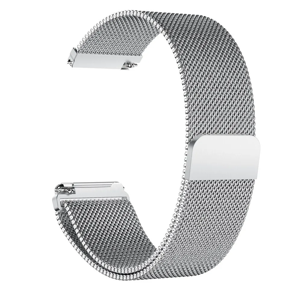 Replacement Quick replease pins Fitbit Versa 1/2 Band Metal Strap Wrist Milanese Loop Stainless Steel Bracelet Fit Bit Watchband