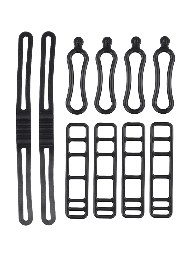Bike Silicone Mount Band Taillight Electric Vehicles Accessories Easy Installation Package Content Silicone Bicycle Light