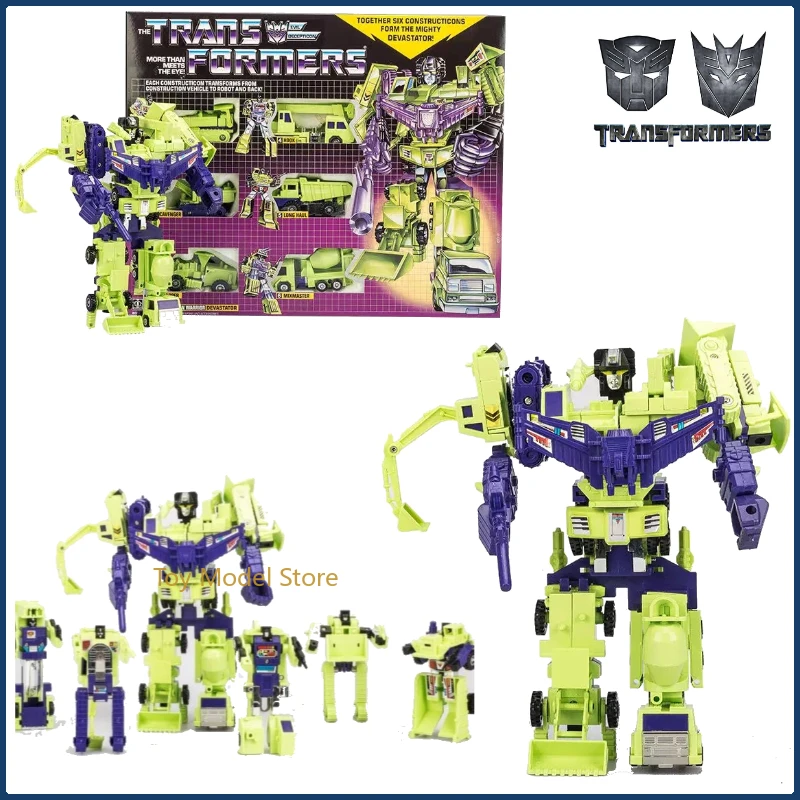 

In Stock Transformer X-09 Devastator Mode Strike Stinger Last Knight Action Character Movie Style Toy Gift Collection Gift