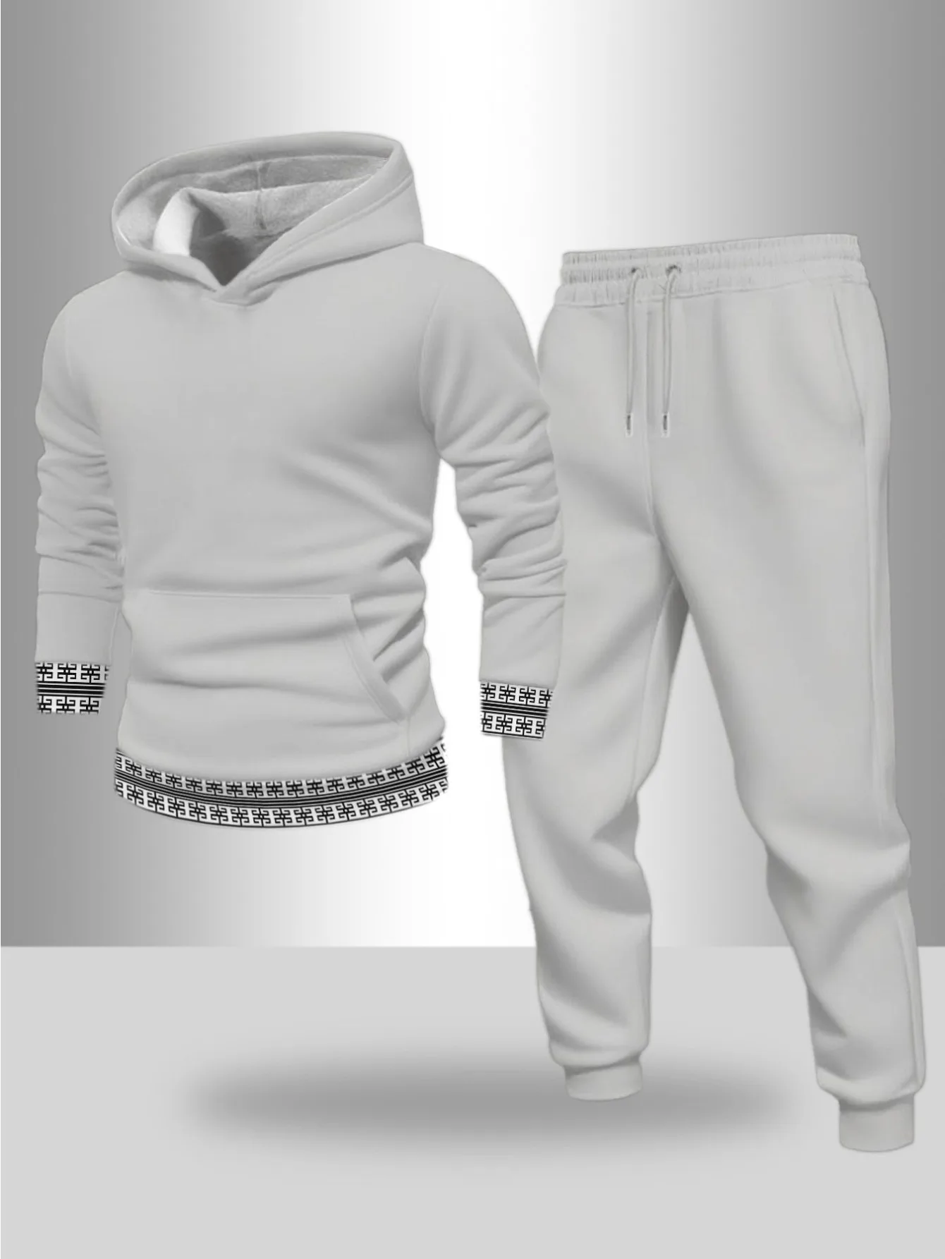 Combinaison de sport à capuche à impression numérique pour hommes européens et américains-tissu sweat-shirt de haute qualité respectueux de la peau