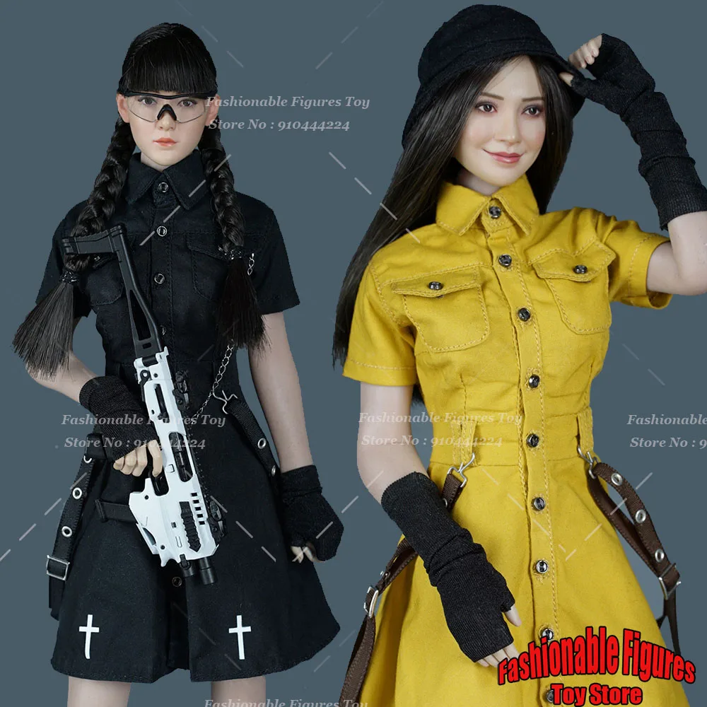 CL004 1/6 kobiety żołnierz dziewczyna wojskowy kostium bojowy seksowna energiczna odzież robocza mundur wojskowy dla 12 "model postaci