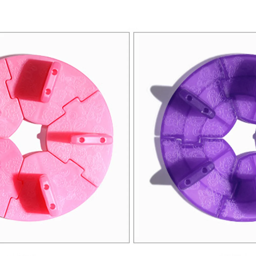 2 pezzi supporto per punta per nail art display staccabile rack per pratica base per allenamento per unghie per manicure principianti struttura per esercizi strumenti di bellezza