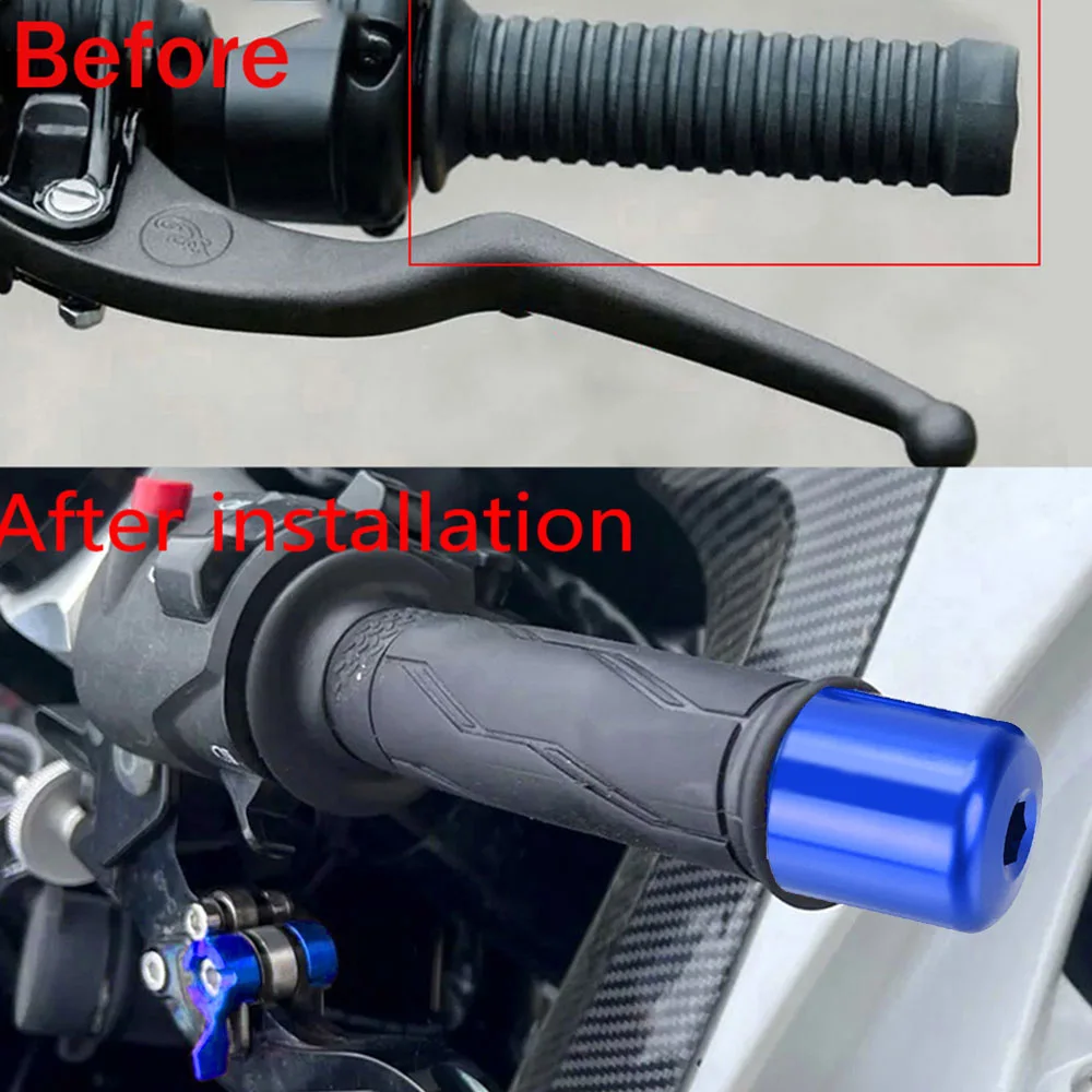 For YAMAHA TDM850 1991-2001 TDM900 2002-2013 TDM 850 900 Motorcycle Accessories Handlebar Grips Handle Bar Ends Plug Slider cap