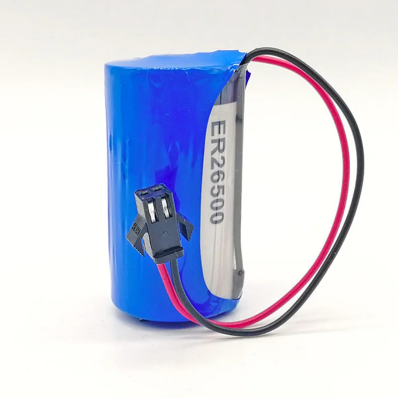 

ER26500 3.6V non rechargeable lithium battery with SM connector for water meter, gas meter, flow meter, GPS locator