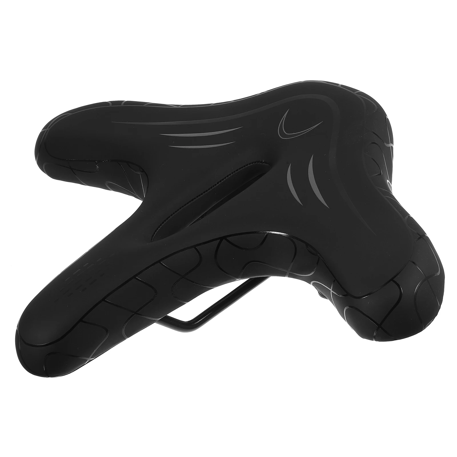 

Wide Bike Cushion For Men Women Bicycle Seat Padded Comfortable Thick Material Easy Installation Oversized Mountain Road