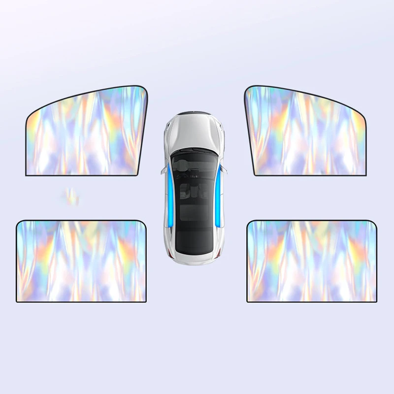 دروع صيفية للنافذة الجانبية للسيارة - ستائر مغناطيسية واقية من الأشعة فوق البنفسجية