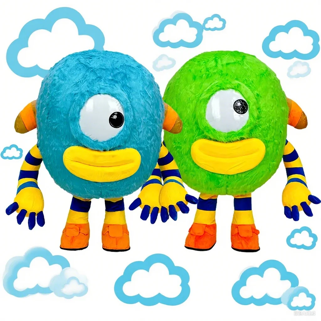 

Monster Plush Inflatable Costume Character Cosplay Halloween Christmas Carnival Performance Props Plush Costume