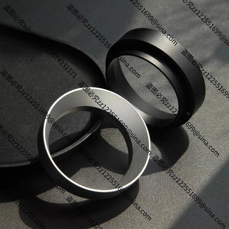 Suitable for Magnetic 58mm Bean Grinder Coffee Machine Handle Powder Ring Leak-proof Powder Metal Fan Group