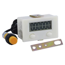 Digital Counter Electronic Proximity Industrial Magnetic Sensor Switch Punch Counter Automatic Induction Counter Meter 6 Digit