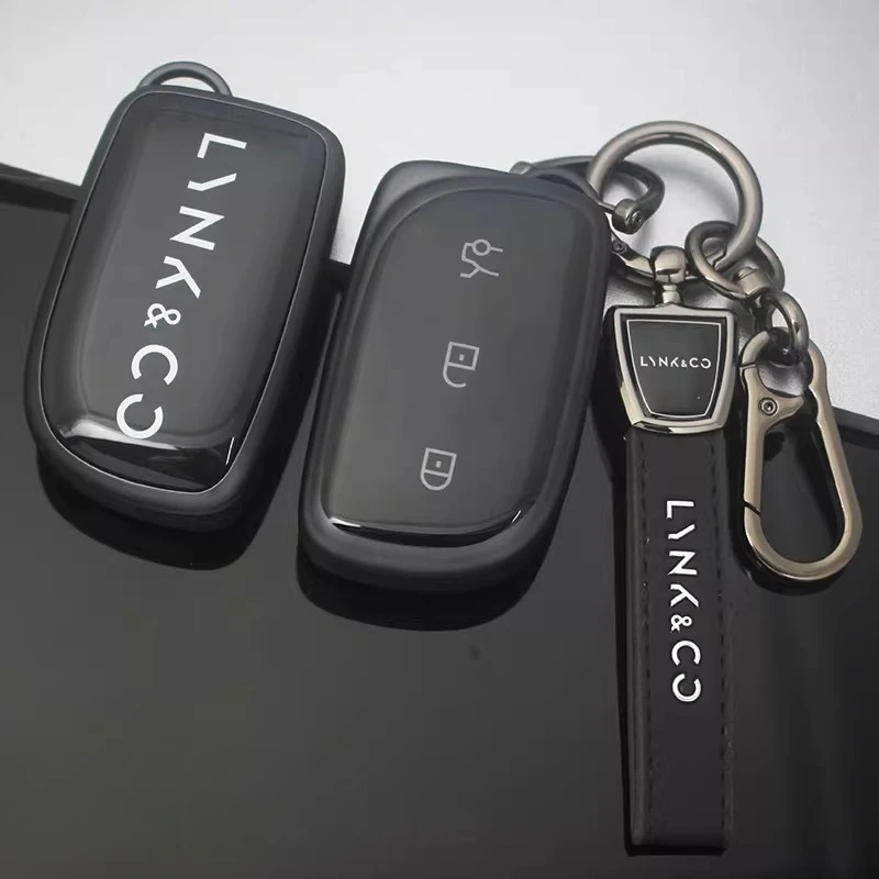 Car Key Case Cover For Lynk & Co Z10 Z20 900 Ultra Max Pro 2025 Smart  Remote Control Fob Protector Shell Keychain Accessories