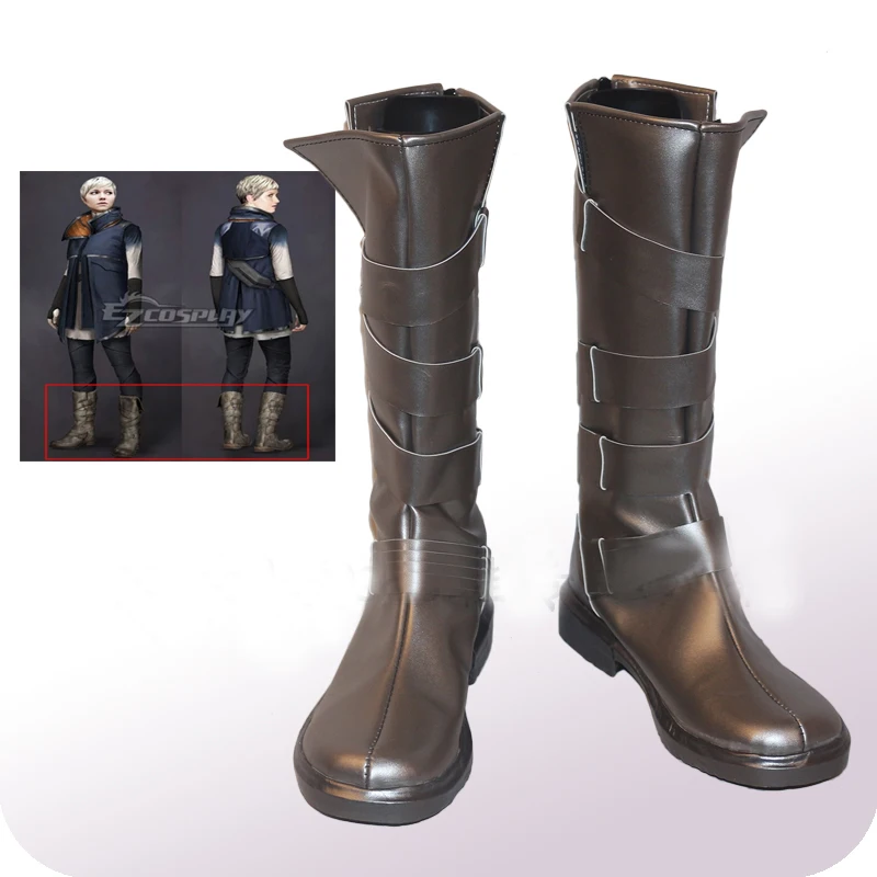 Detroit: Become Human KARA Cosplay Shoes Boots Halloween Carnival Cosplay Costume Accessories