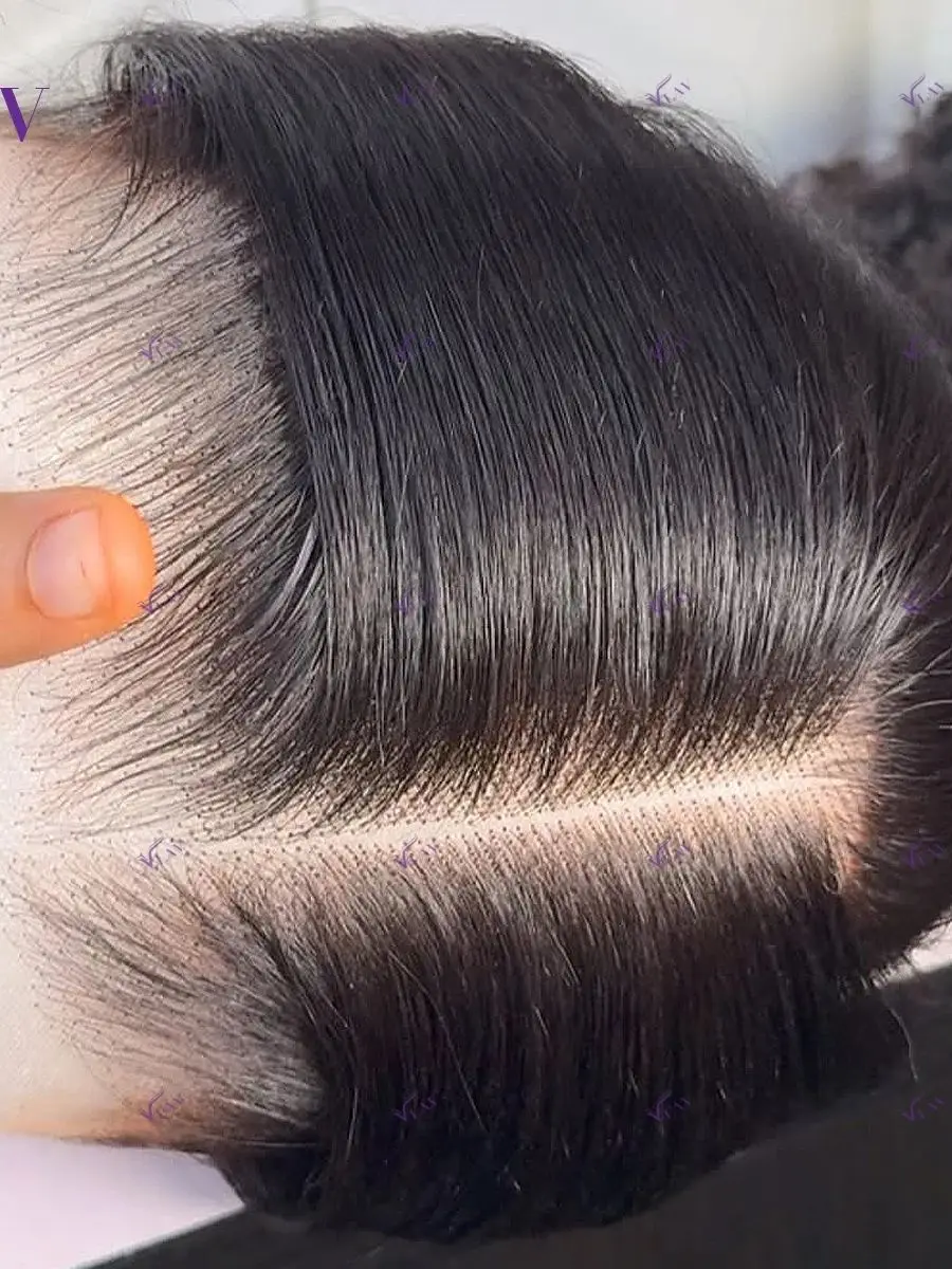 Melt Skins Seidig glatte Echthaarperücke mit HD-Spitze, 450 Dichte, kleberlose Perücken, 4x4/5x5 HD-Spitzenfrontperücke, 13x4 HD-Spitzen-Echthaarperücke für Damen
